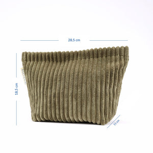 TROUSSE IN VELLUTO VERDE