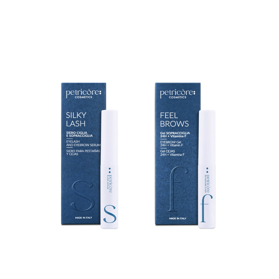 SILKY & FEEL SET per ciglia e sopracciglia