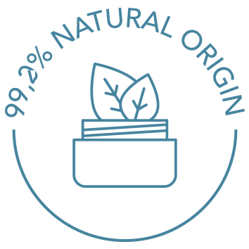 99,2% di ingredienti di origine naturale