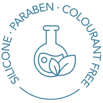 Senza siliconi, parabeni e coloranti